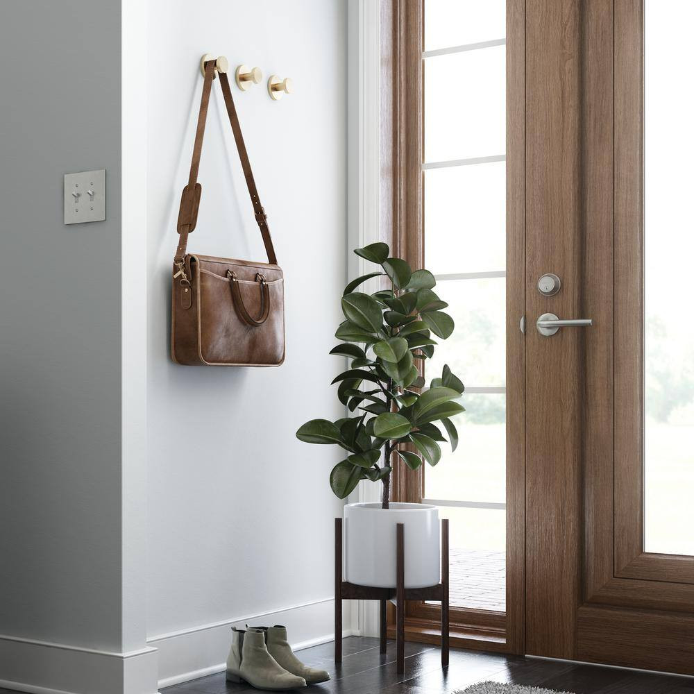 Modern round 2.75 In. Champagne Bronze Post Hook