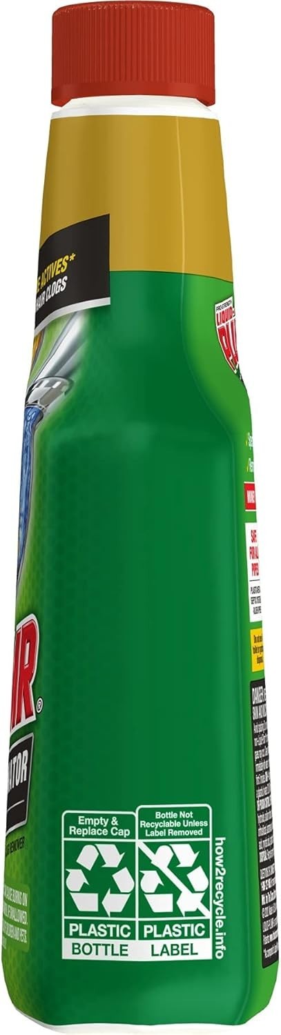 Pro-Strength Hair Eliminator Gel Clog Remover Safe for Septic Systems 16 fl oz