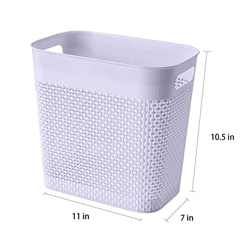 UUJOLY Plastic Small Trash Can Wastebasket, Garbage Assorted Colors , Sizes
