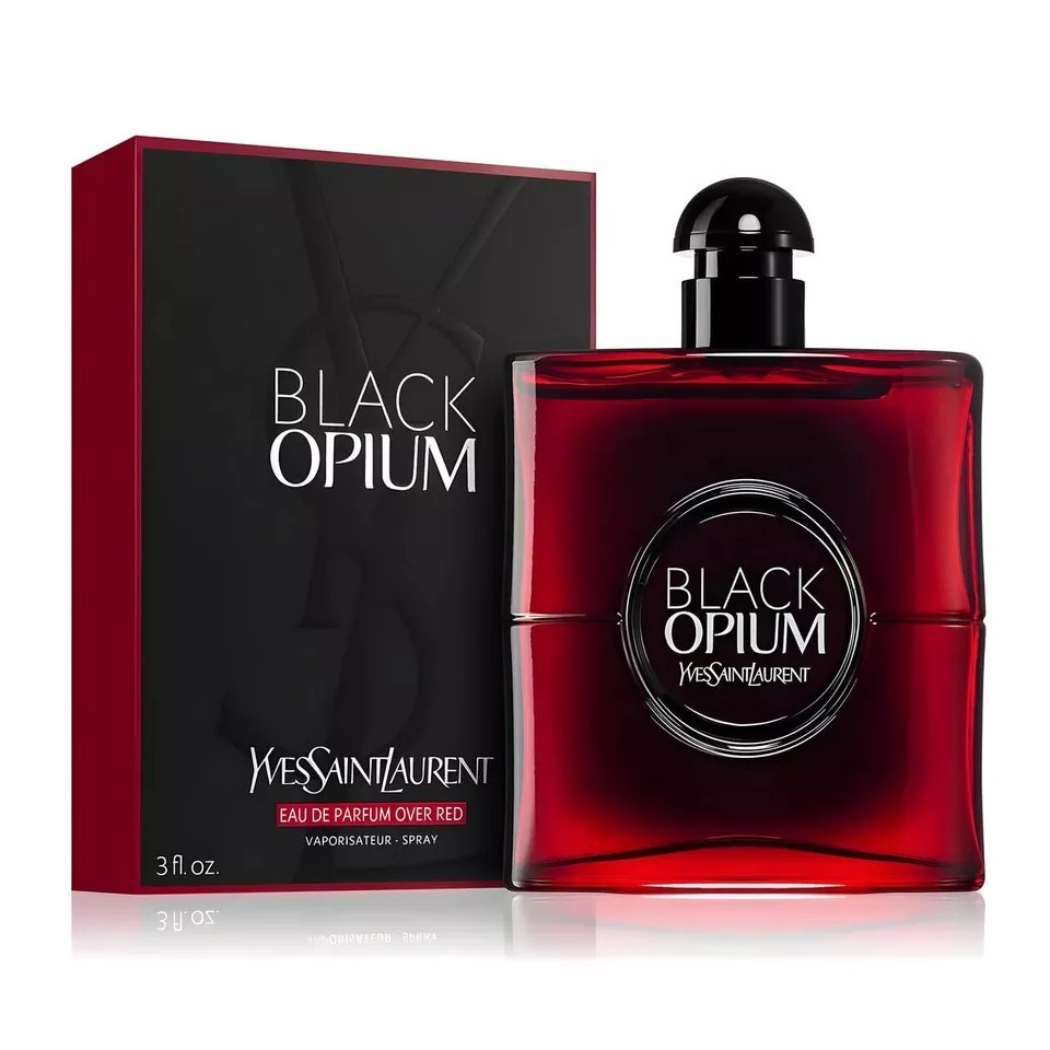 New Women’s Black OPIUM OVER RED Boxed 3 oz / 90 ml EDP Gift Spray US Ship