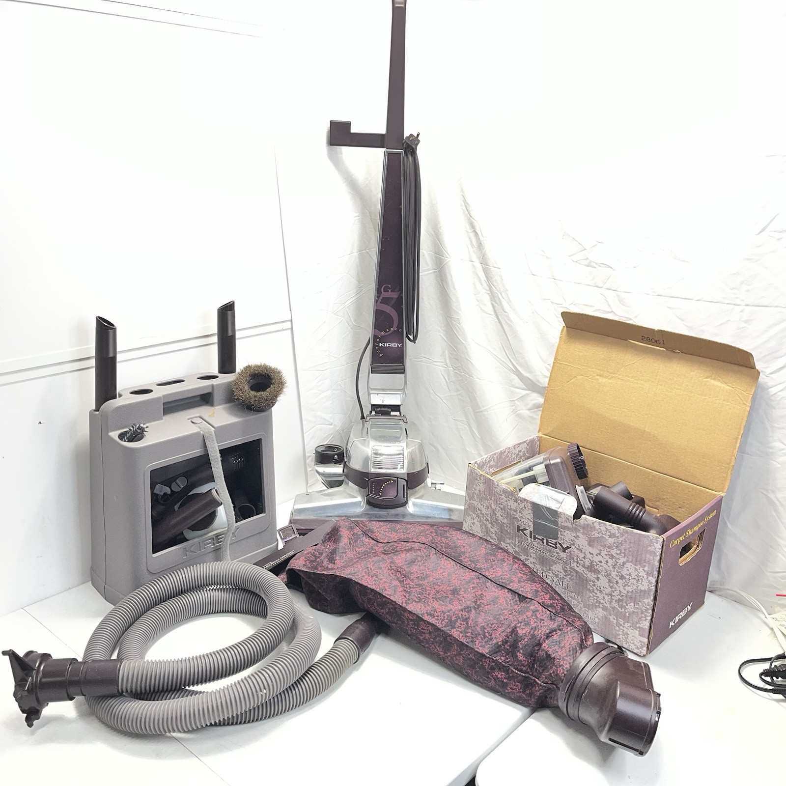 Kirby G5 Vacuum Cleaner Vintage – Has Attachments and Shampooer – Works