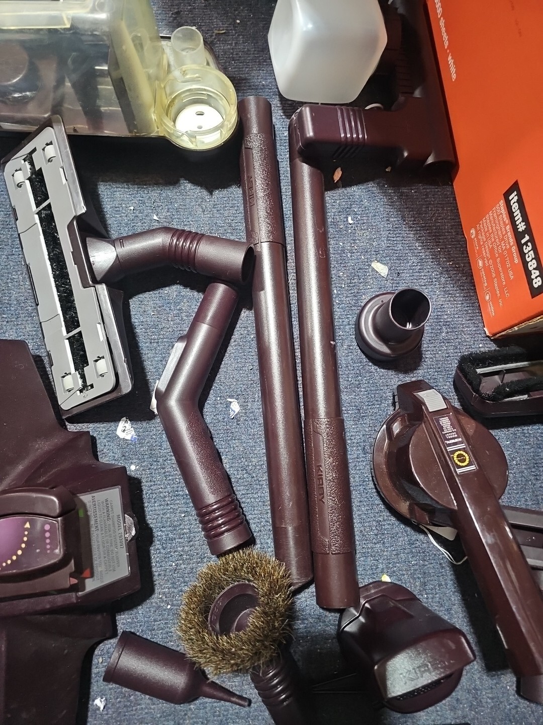 Lot Of Genuine Vintage Rare Kirby Vacuum Cleaner Parts, See Pictures