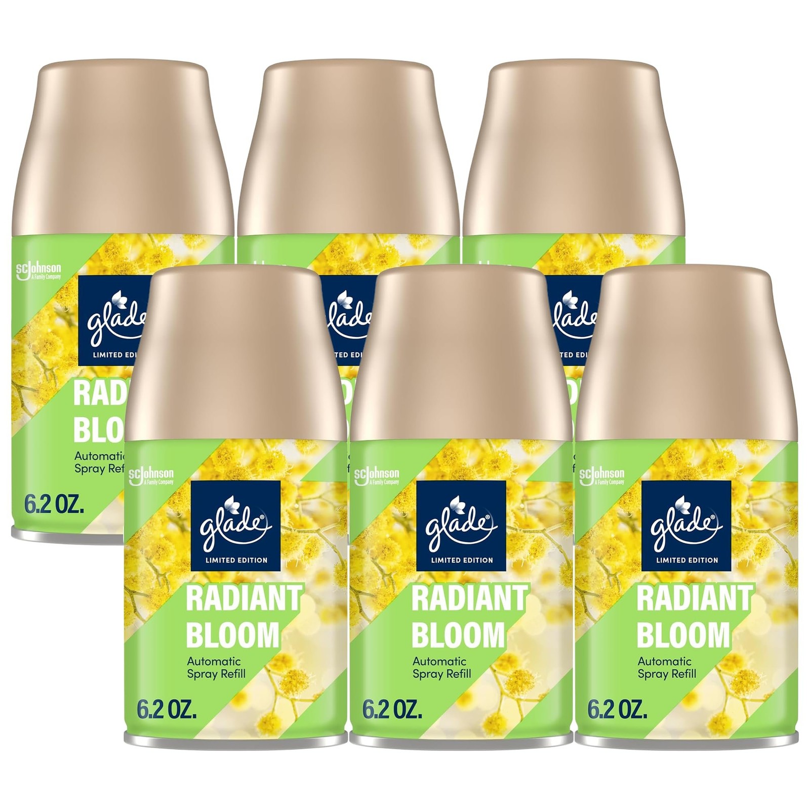 Glade Automatic Spray Refill, Radiant Bloom, Scented Air Freshener for Home…