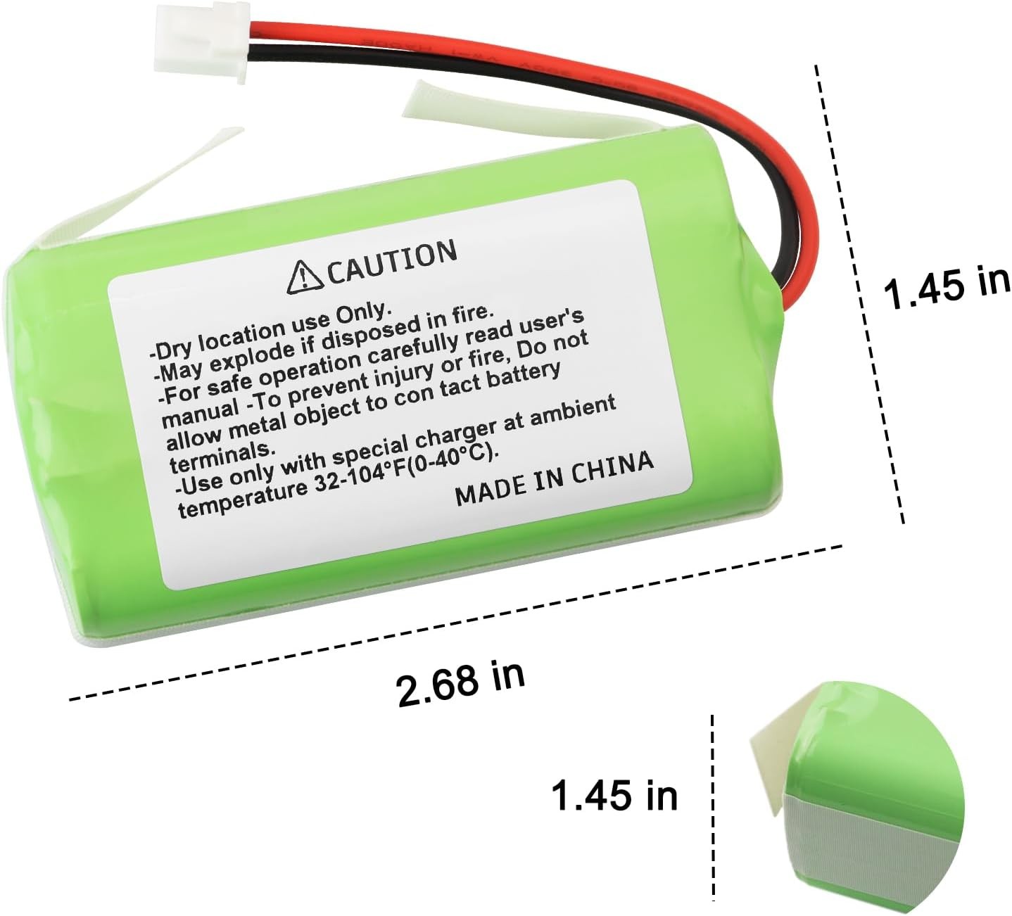 RVBAT850 Battery Replacement for Shark AI Ultra 2 in 1 Robot Vacuum RV2610WA