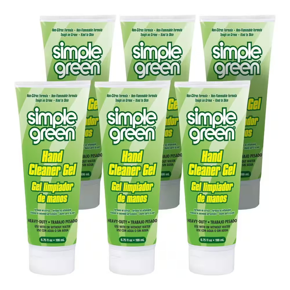 6.75 Oz. Hand Cleaner Gel (6-Pack)