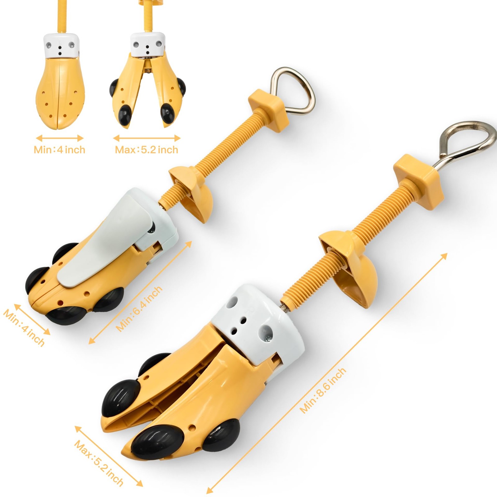 JJDPARTS Shoe Stretcher Women and Men,Pair L S, L (for Men Size Us 8-13)