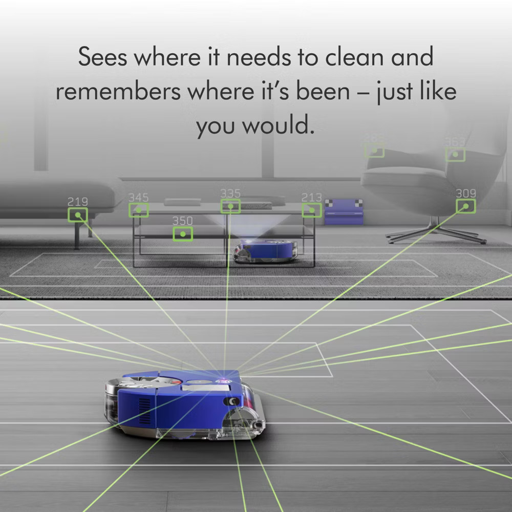 Dyson 360 Vis Nav Robot Vacuum Cleaner – Smart Navigation HEPA Filtration