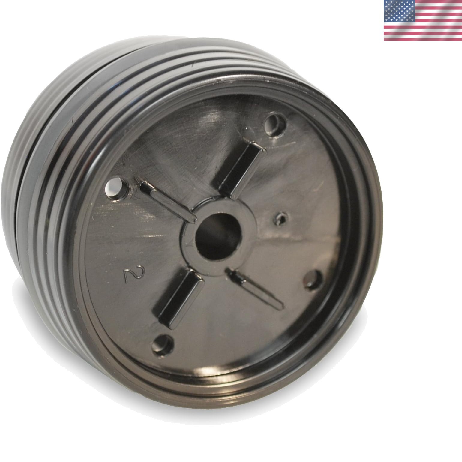 Durable Black 6-Inch Front Wheel for Specific Passenger Car Models – OEM 131999