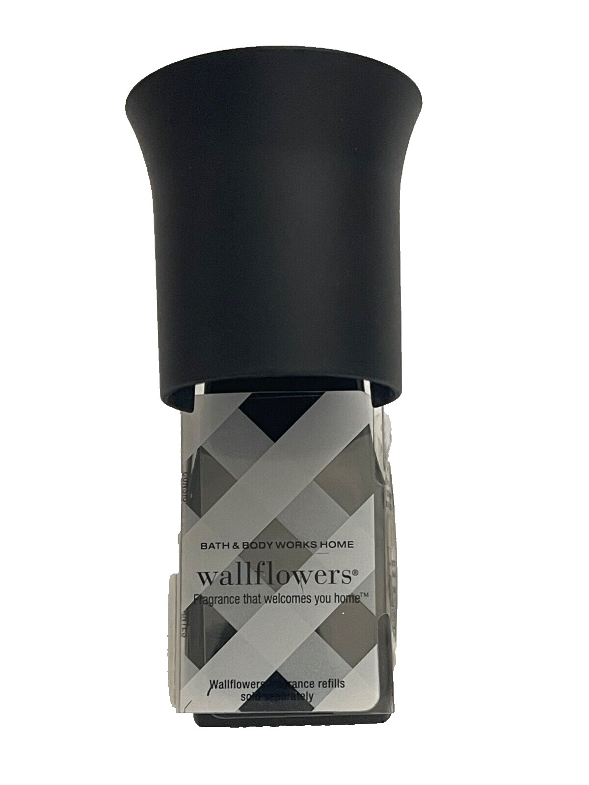 BATH & BODY WORKS PLAIN BLACK DIFFUSER WALLFLOWER PLUG NEW