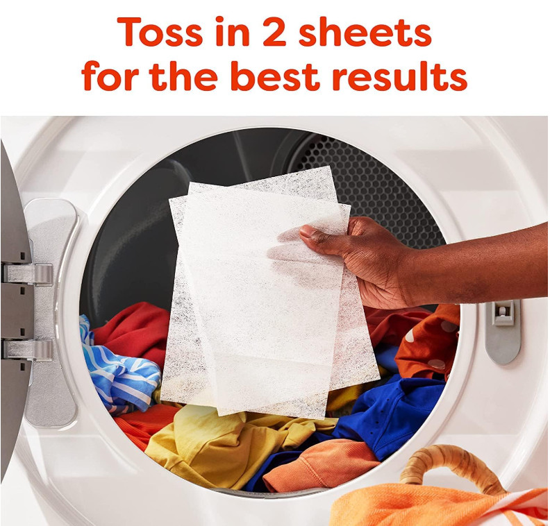 Bounce Dryer Sheets Laundry Fabric Softener, Outdoor Fresh Scent, 120 Count