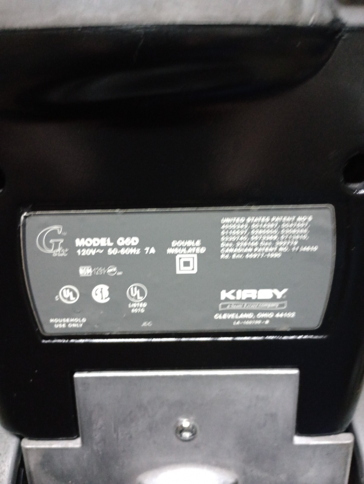 Kirby G6 2000 Limited Edition Vacuum Cleaner