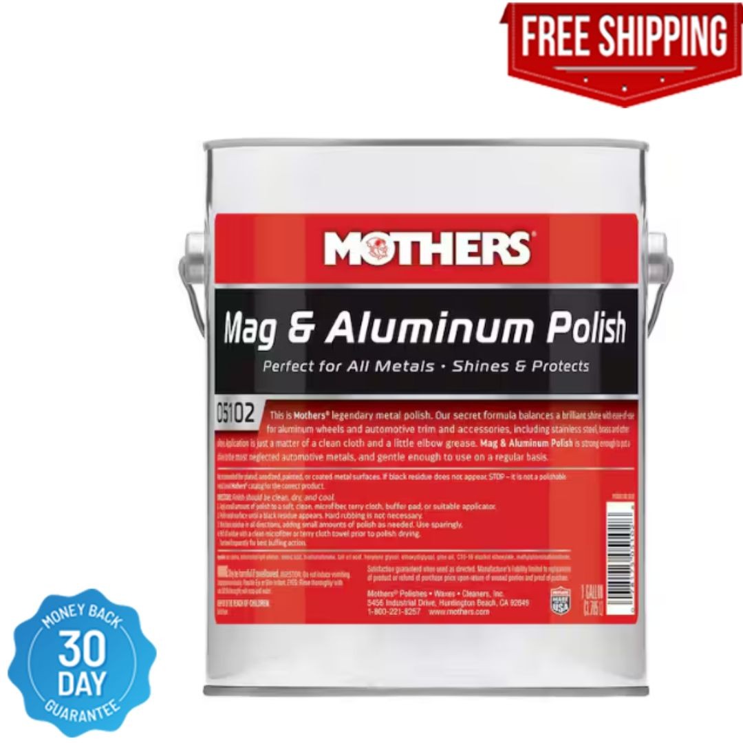 MOTHERS Mag and Aluminum Polish Paste 10 Oz.