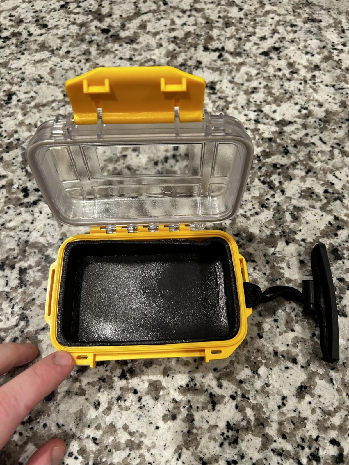 Small Waterproof Container Drybox Hard Shell Storage Case For Outdoor 5.5 Inches