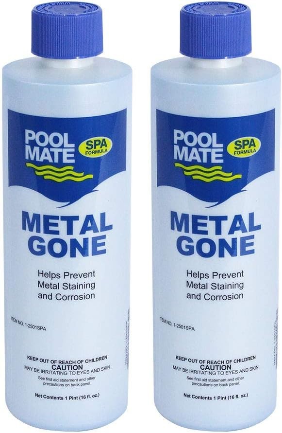 1-Pint 2-Pack Spa Treatment: Prevent Metal Staining and Enhance Water Clarity