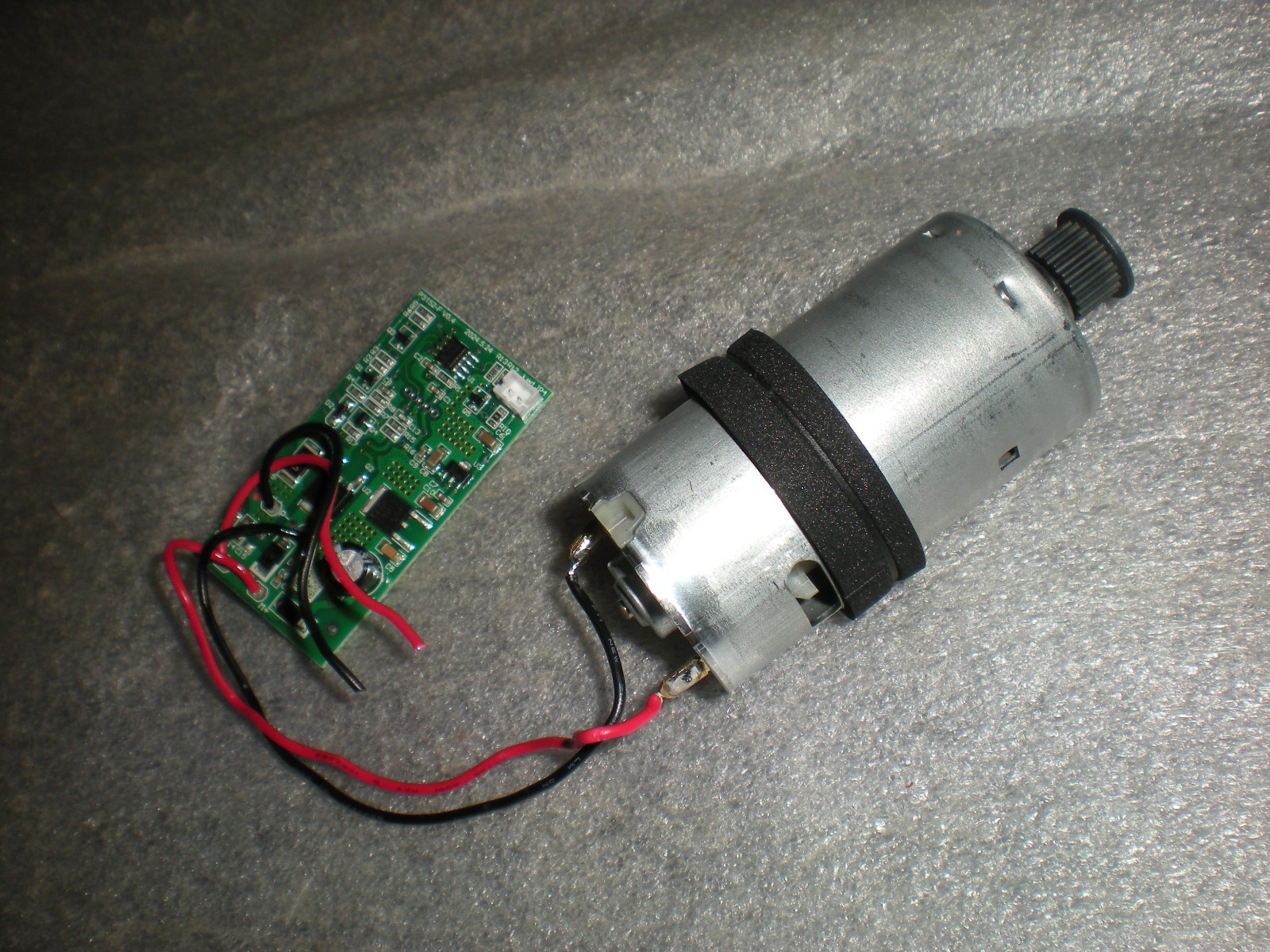 BISSELL 4342 PowerClean Cordless Stick Vacuum Power Head Roller Brush Motor Part