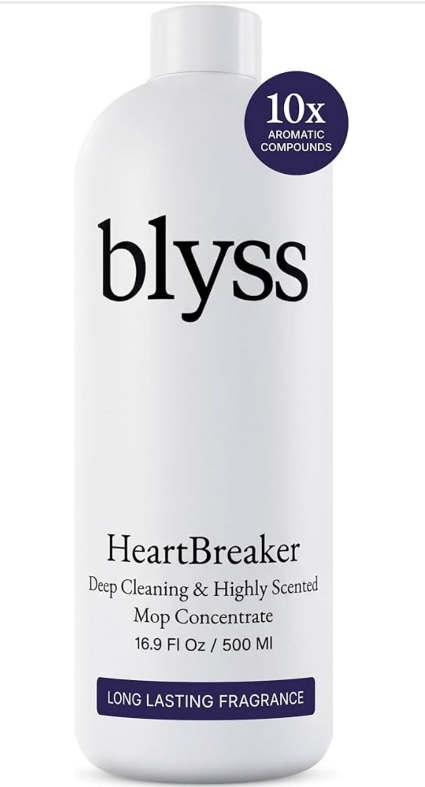 Blyss Mop Soap HeartBreaker 16.9 Fl Oz Exp. 2029 NEW