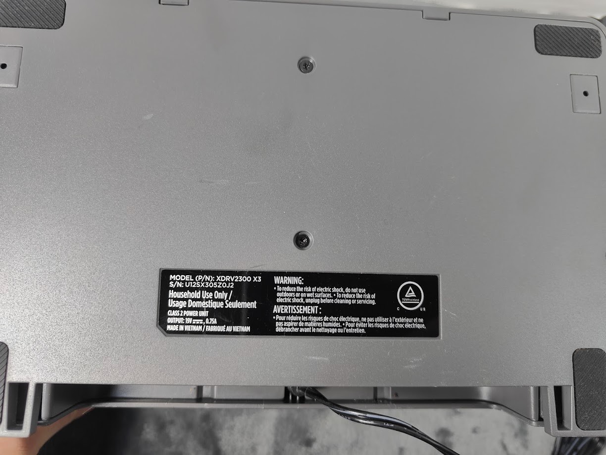 OEM Genuine Shark Robot Docking Station Dock XDKRV2300 X3 Base Charging Charger