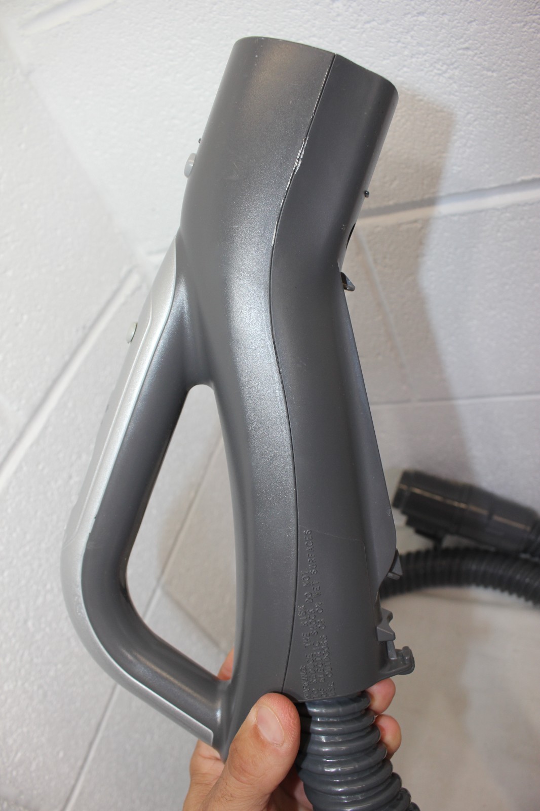Kenmore Canister Vacuum Elite 800 Hose 3 Prong 2 Hole 116 Gray/Black WORKS euc!