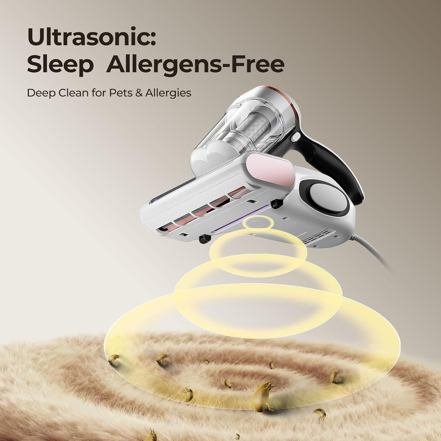 J300 Bed Vacuum Cleaner, Dust Sensor, Pet Hair, UV and Heat, Corded | Mattres…