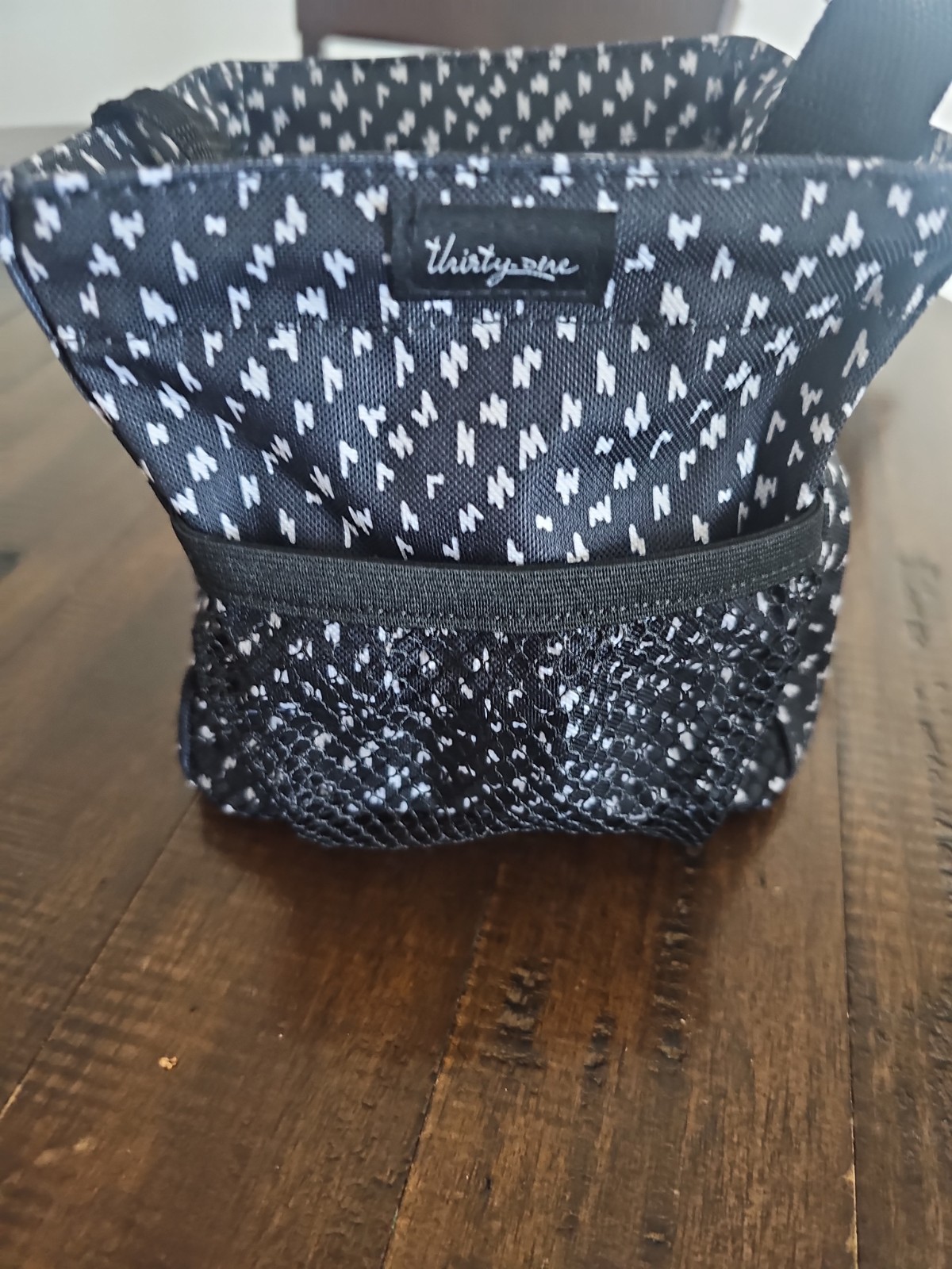 Thirty-One Littles Carry-All Caddy Black And White