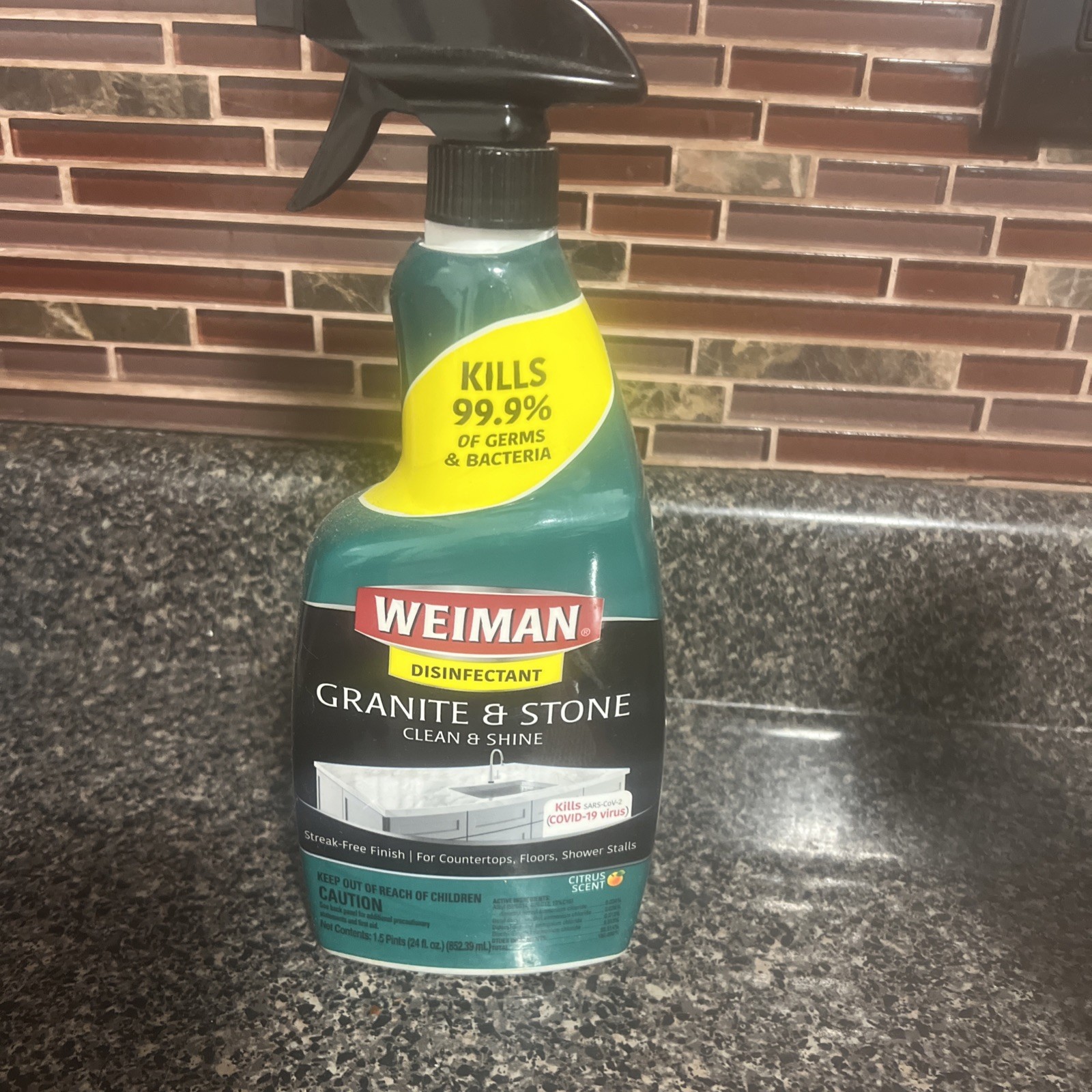 weiman granite cleaner