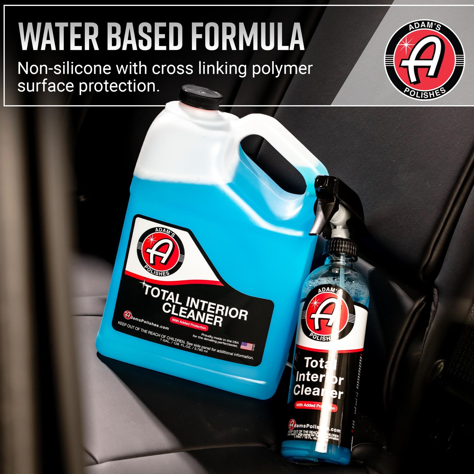 Total Interior Cleaner & Protectant, Quick Detailer & SiO2 Protection, Cerami…