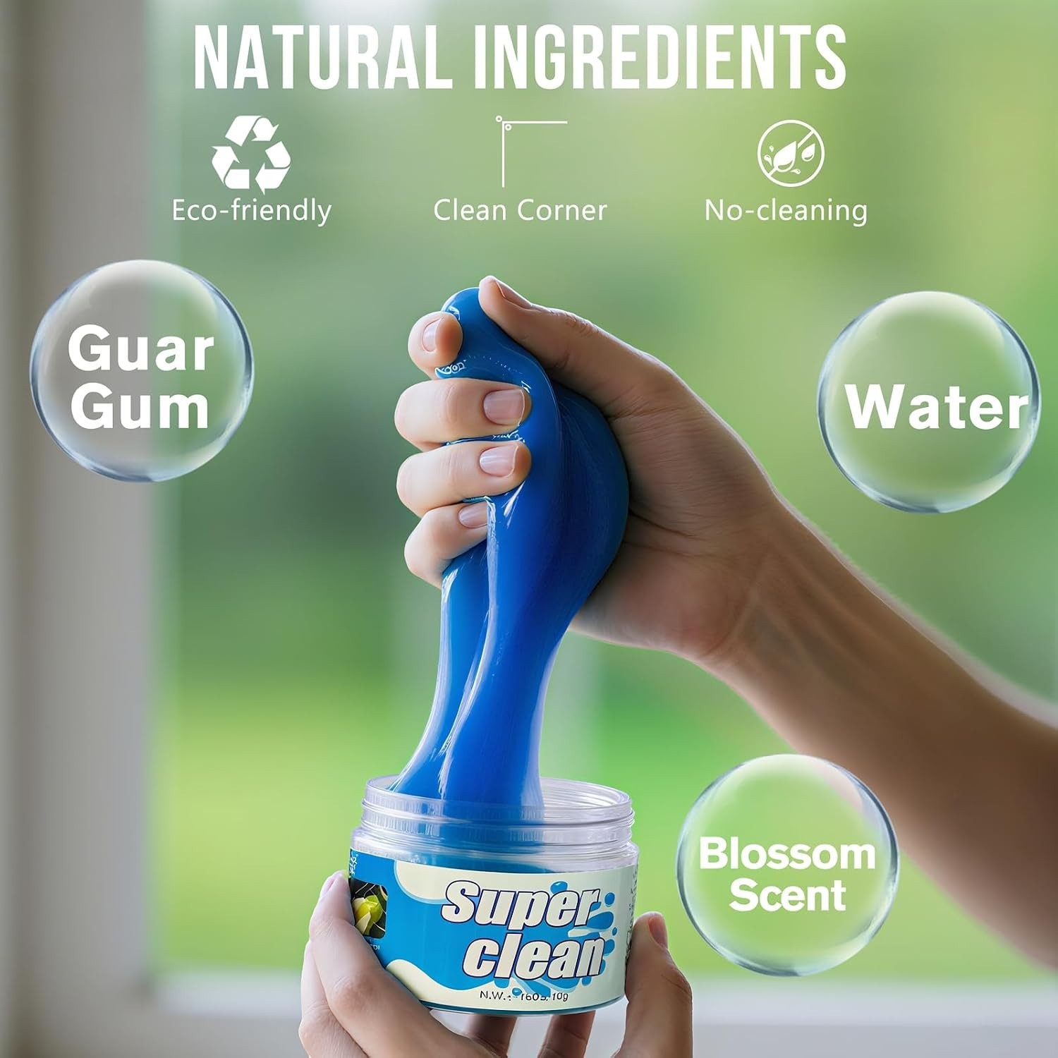 Car Cleaning Gel Car Clean Detailing Putty, Universal Car Interior Cleaner Slime