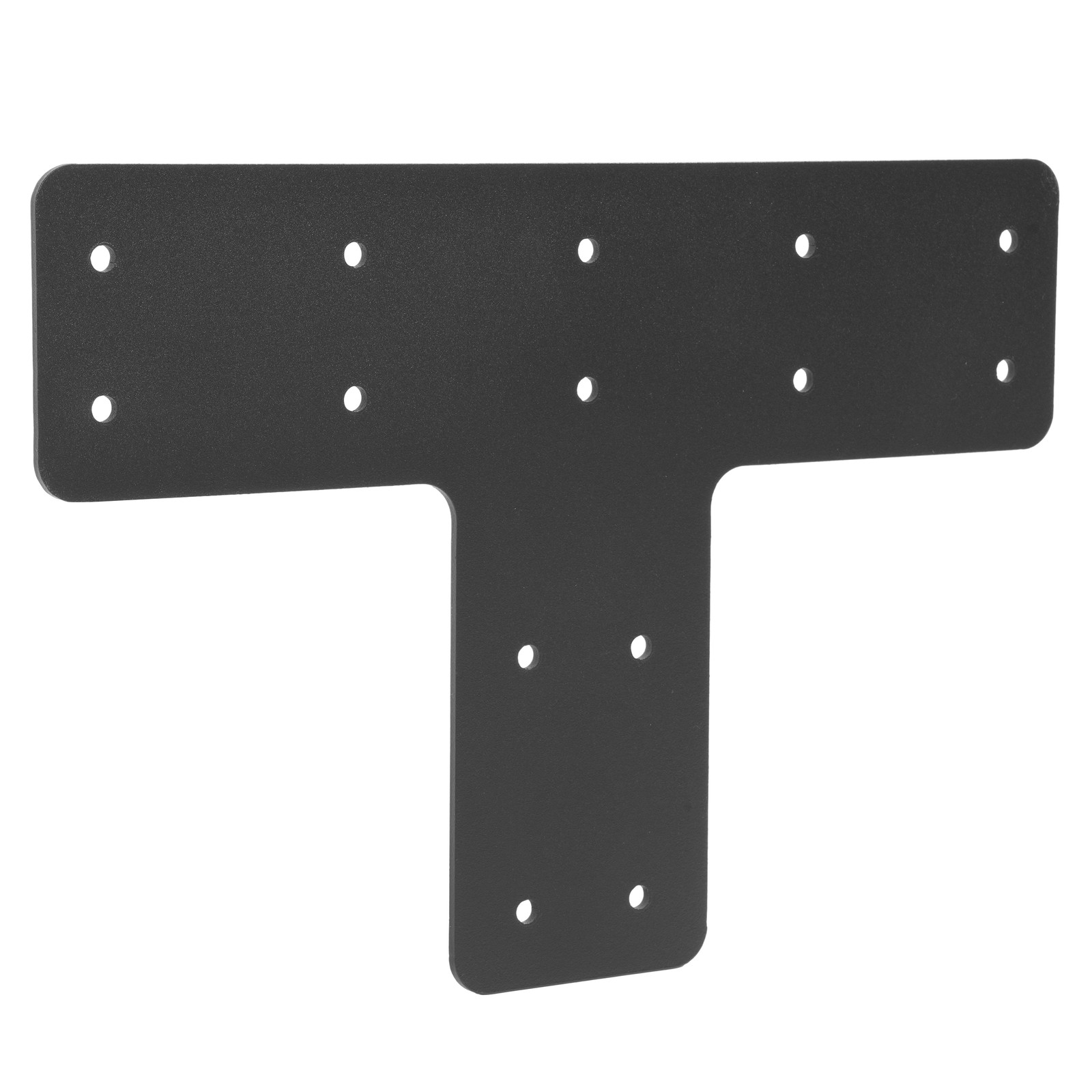 12*8″ 4PCS T Post Frame Pergola Bracket Flat Mending Plate Fit 4×4″,6″x6″ Lumber