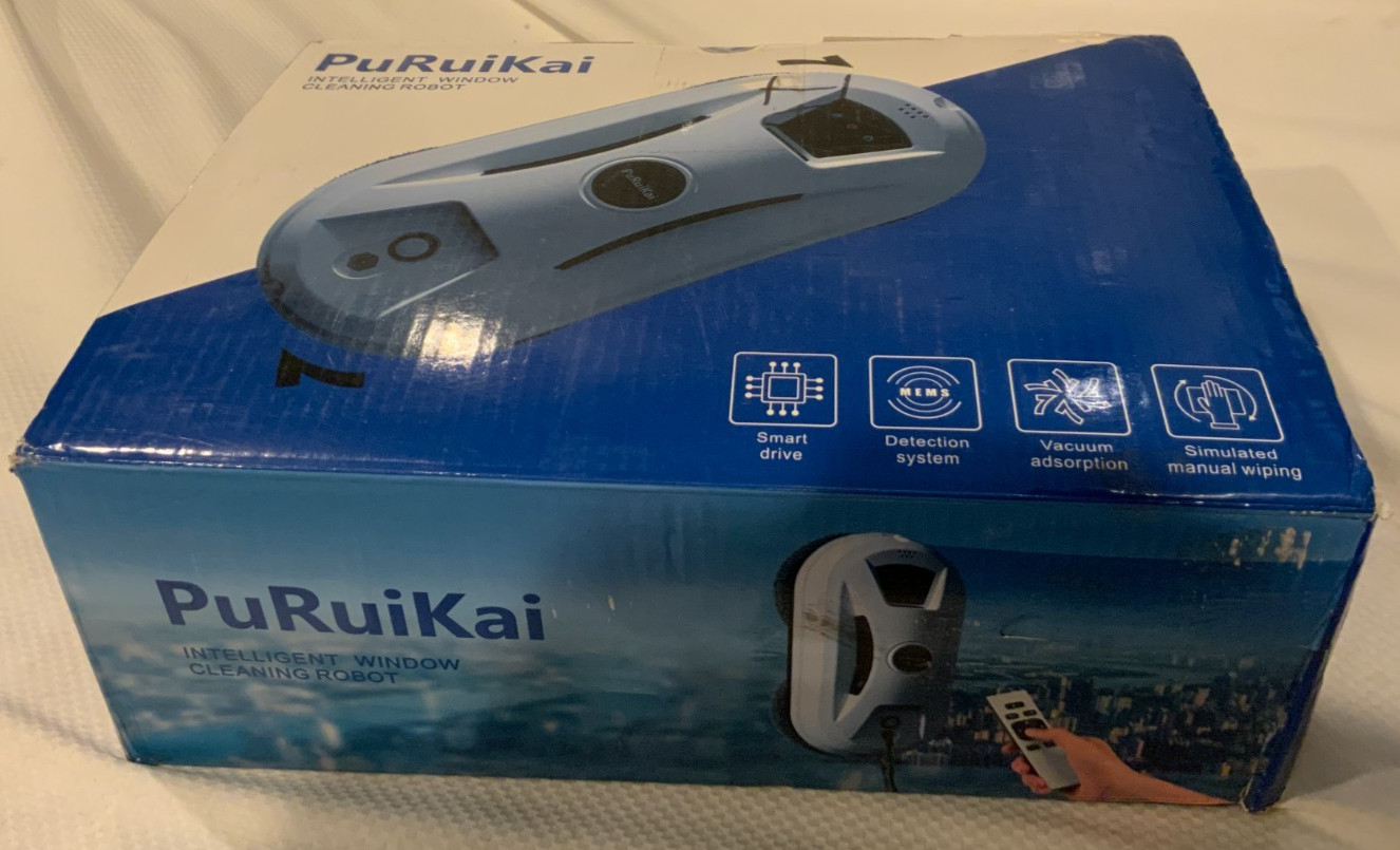 Puruikai Intelligent Window Cleaning Robot, Model# UPB-008COR02, NEW WITH BOX