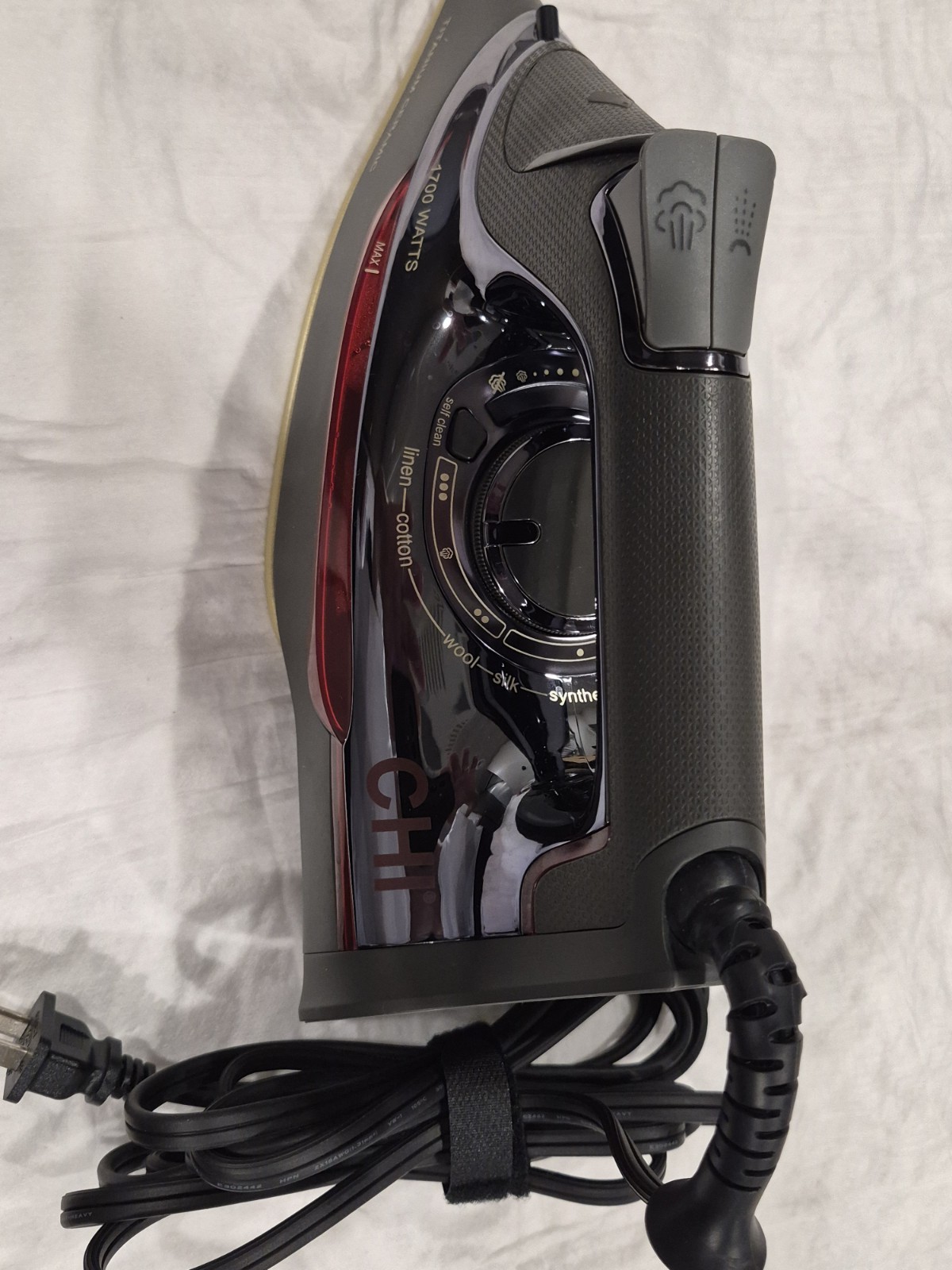 CHI Steam Professional Iron for Clothes with Vertical Steam Burst