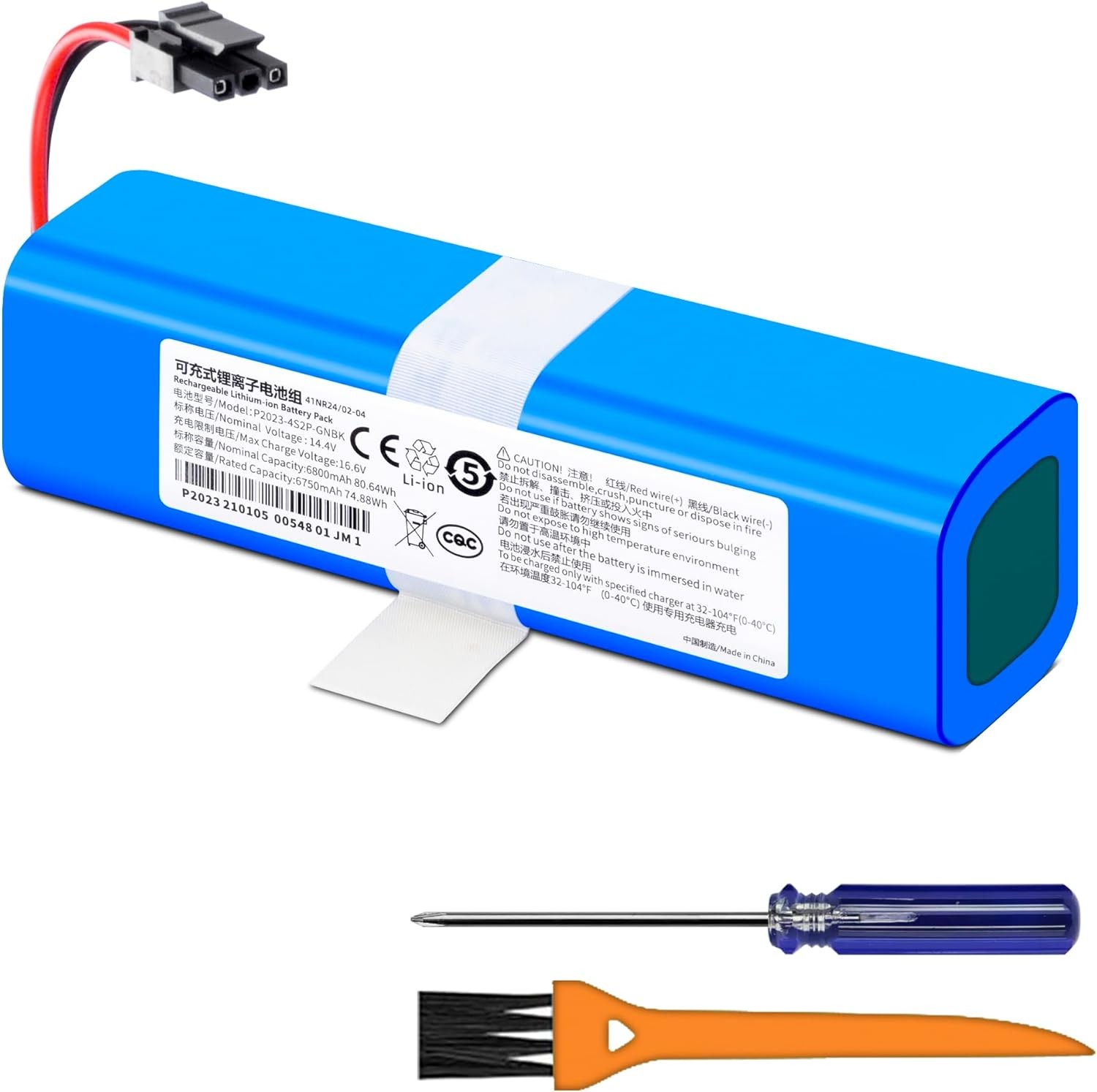 6800mAh PA61 Battery for Eufy RoboVac X8 Series Robot Vacuum X8