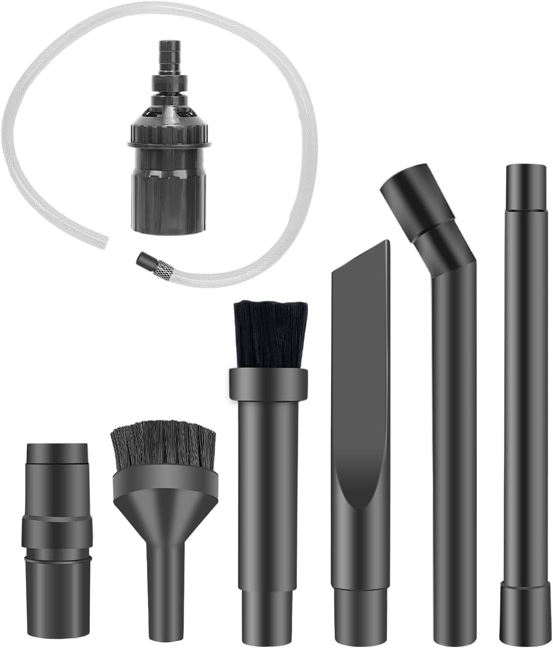 KEEPOW 8Pc Vacuum Attachment Tool Kit Universal Micro Cleaning Accessories Set