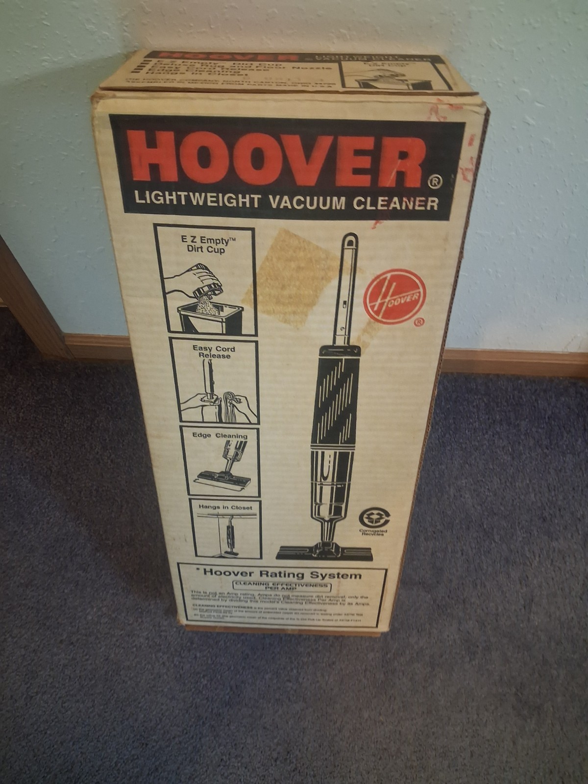 Vintage NOS Hoover Quik Broom Supreme S2155 NIB