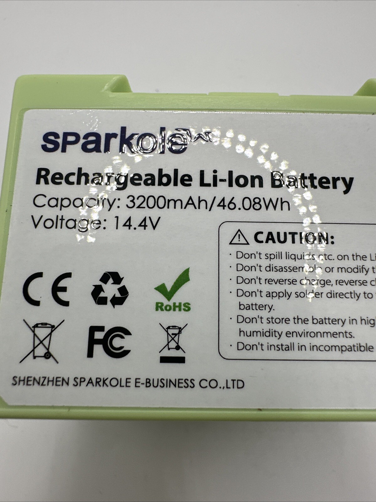 14.4V 3200mAh i7 Replacement Battery for iRobot Roomba I and E Series, Compat…