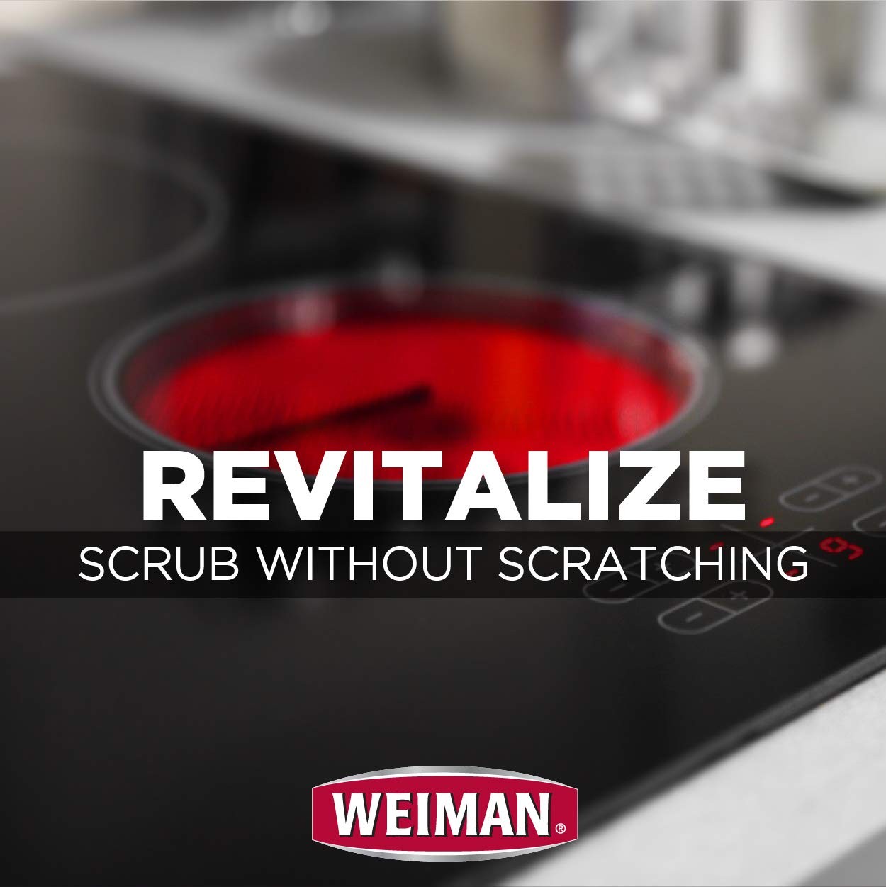 Weiman Glass Cooktop Heavy Duty Cleaner & Polish – Shines and Protects