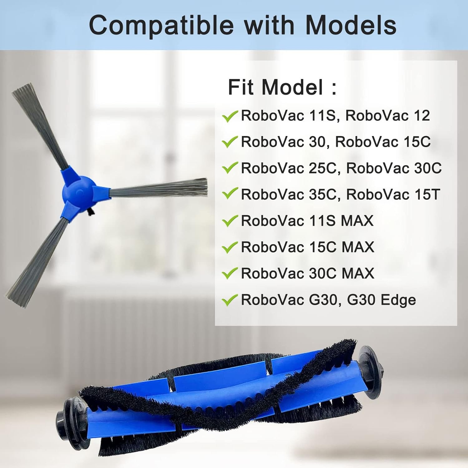 US Replacement Parts for Eufy RoboVac 11S Max, RoboVac 15C Max, RoboVac 30C Max