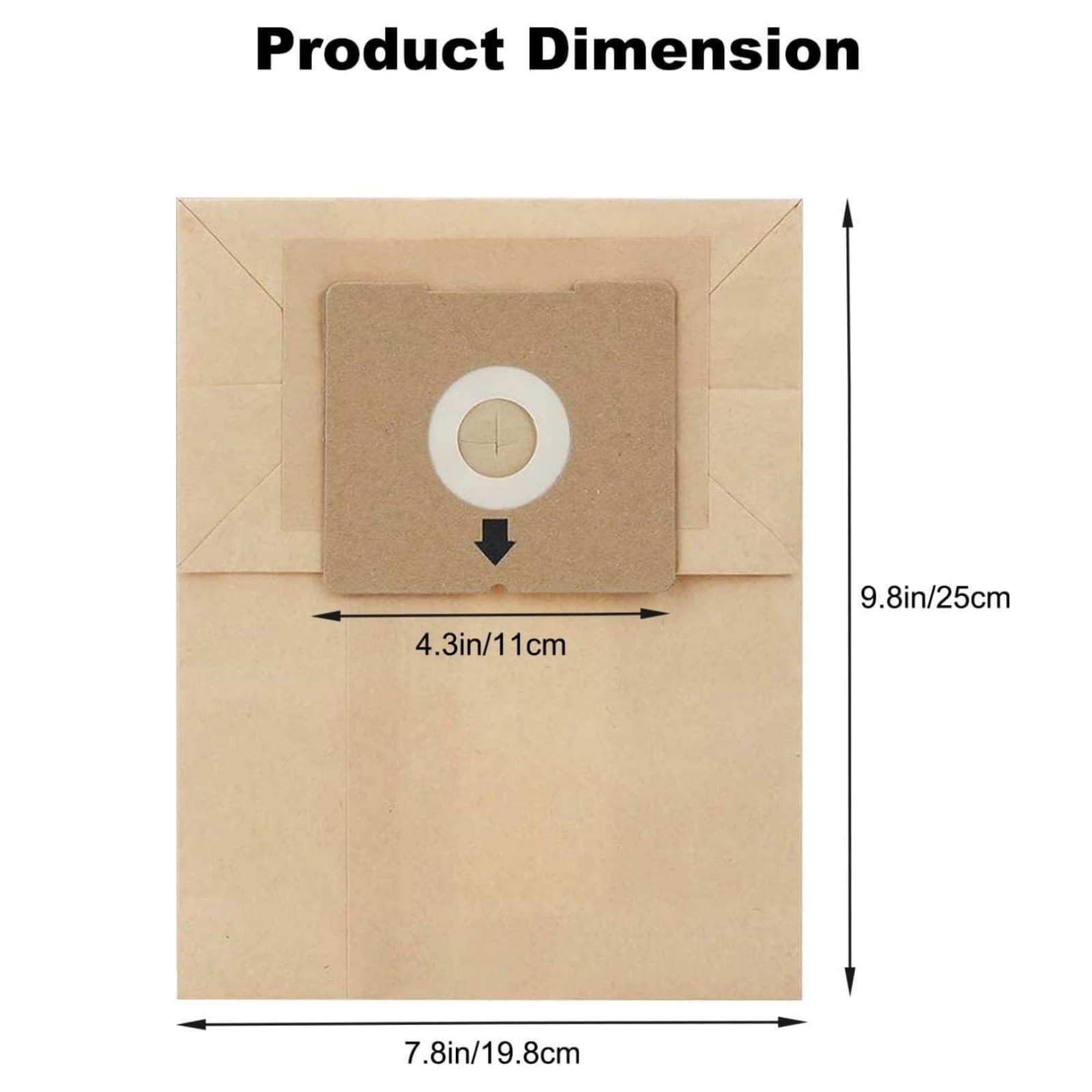 10* Vacuum Cleaner Dust Bags For Bissell ZING Vacuum Cleaner 2154, 2154A
