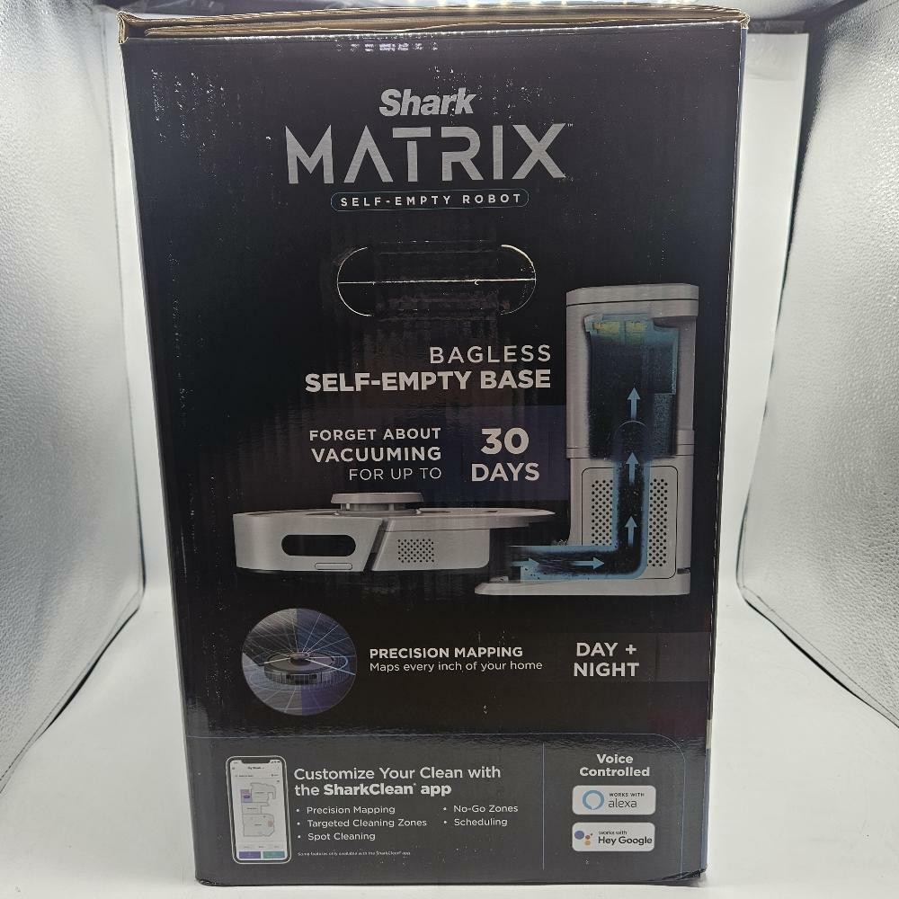 Shark Matrix Self-Emptying Robot Vacuum With 30 Day Dock (UR2350S) Light Use