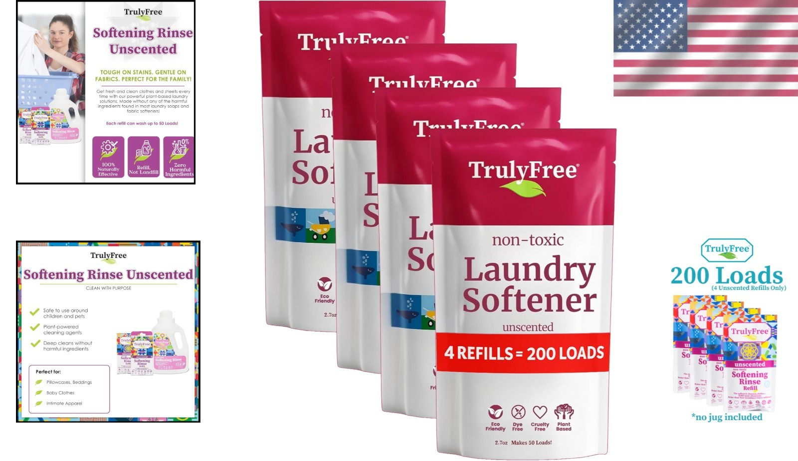 Natural Fabric Softener | Non-Toxic for Babies & K