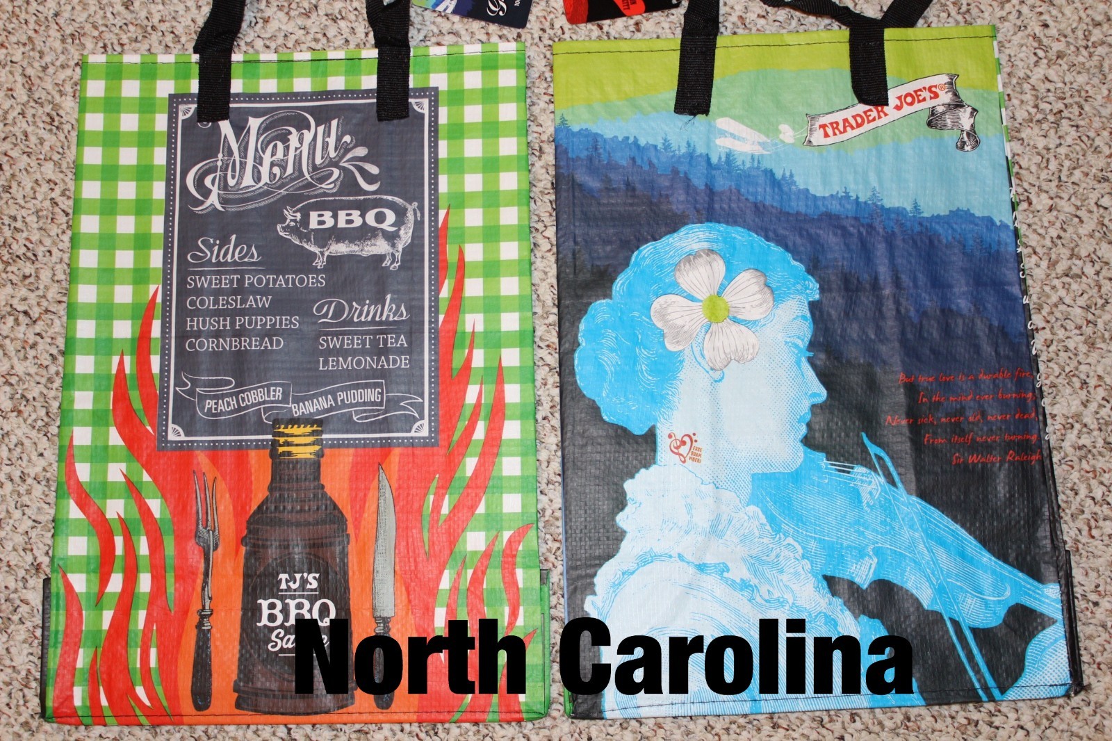 UPICK 5(20Choices) Trader Joe’s ECO Reusable Shopping Grocery Gift Tote Bags NWT