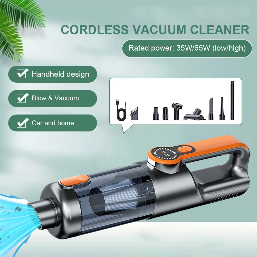 Cordless Vacuum Cleaner 5 in 1 Rechargeable Lightweight Stick Vacuum Cleaner LED