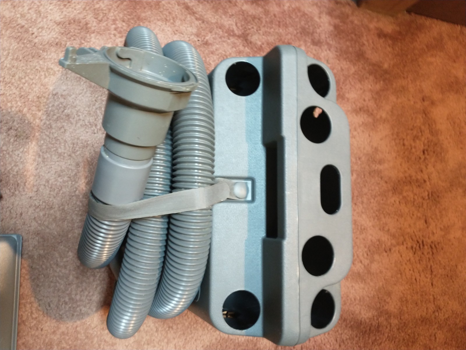 Kirby Vacuum Accessories Storage Caddy Hose Wands Tools & 3 Belts 20 pcs Used