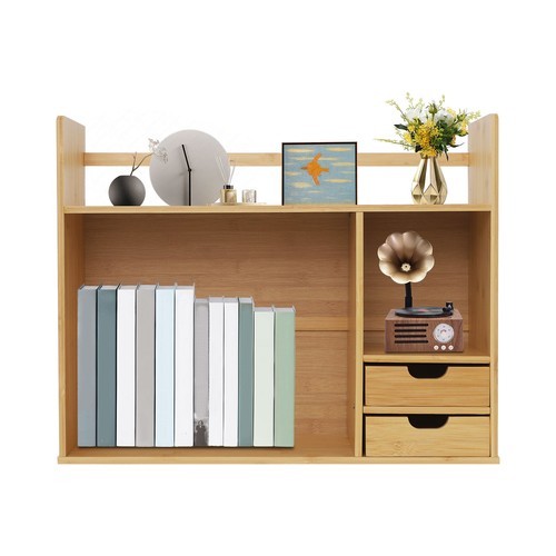 Small Bookshelf for Students on Their Desks Minimalist Office Desk Bookshelf NEW