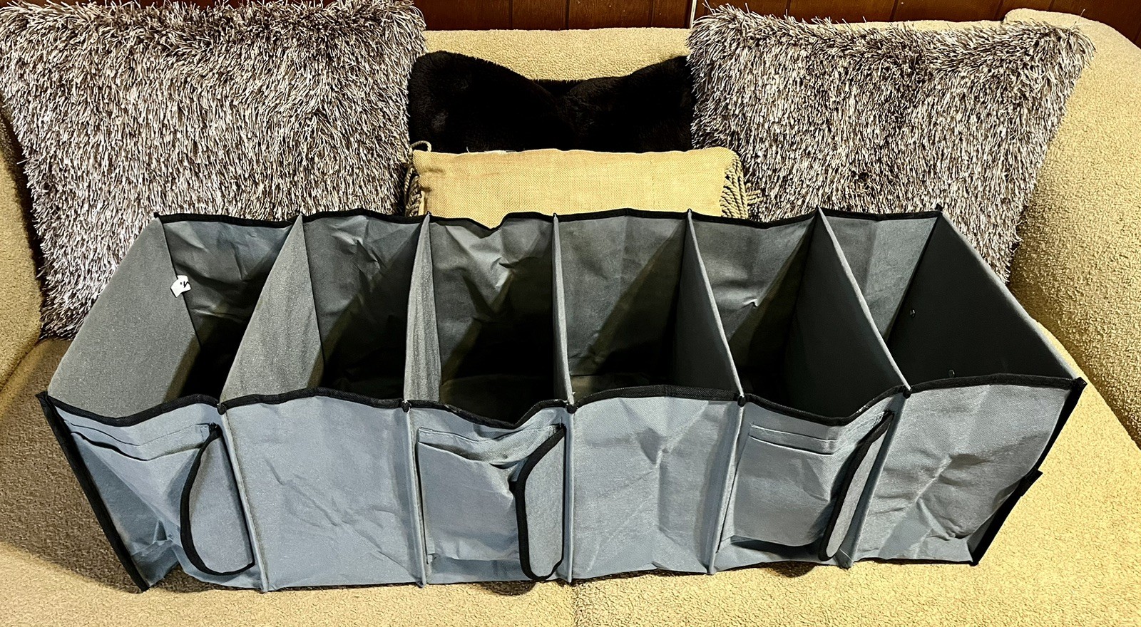 GRAY/BLACK STORAGE ORGANIZER CUBBY SET (VARIOUS SIZES) (GREAT FOR RESELLERS)