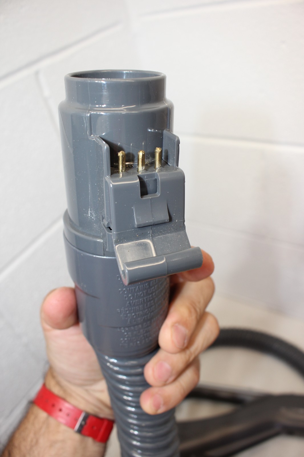 Kenmore Canister Vacuum Elite 800 Hose 3 Prong 2 Hole 116 Gray/Black WORKS euc!