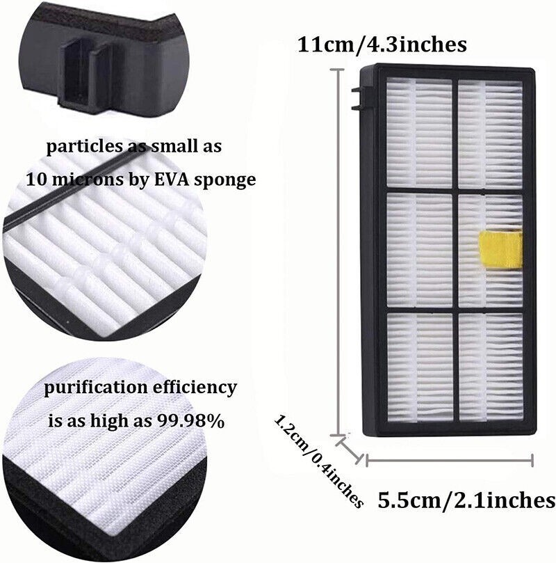 One Single Filter for iRobot Roomba 900 960 961 964 971 980 981 990 995 985 more