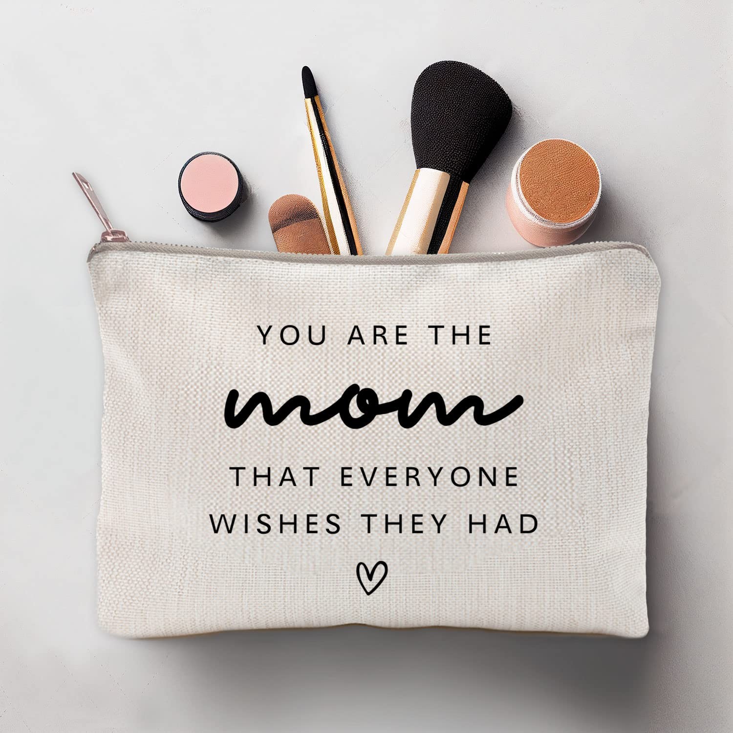 Mom Birthday Gifts, Gift, Makeup Bag, 9 x 6.8 inches, You are the