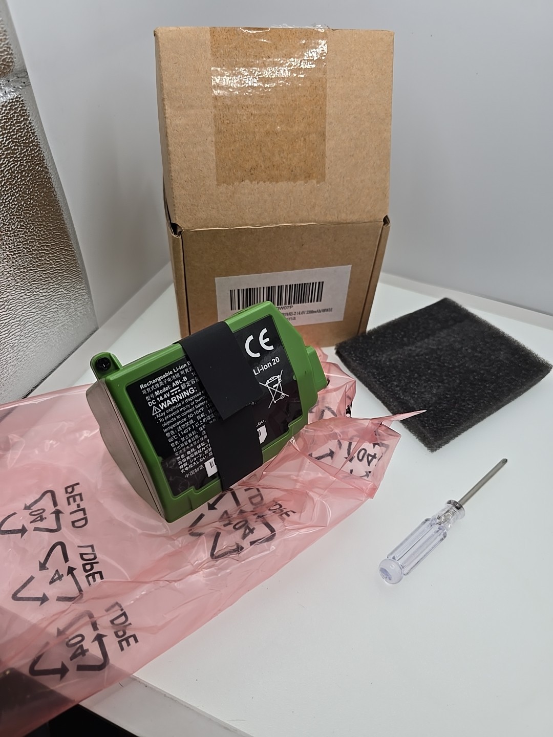 ABL-B 4INR19/65-2 Replacement Sweeper Rechargeable Li-ion Battery for iRobot