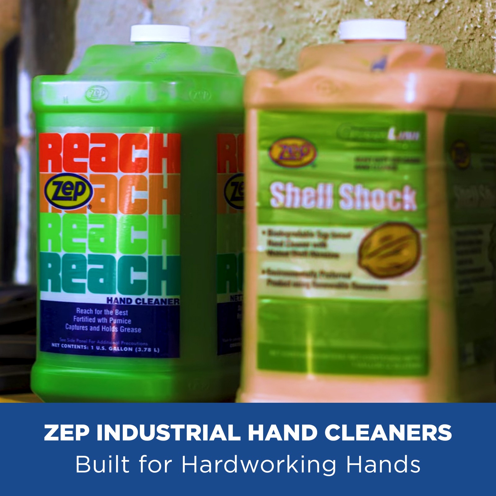 Zep Reach Industrial Strength Hand Cleaner – 1 Gallon (Case of 4) – 92524
