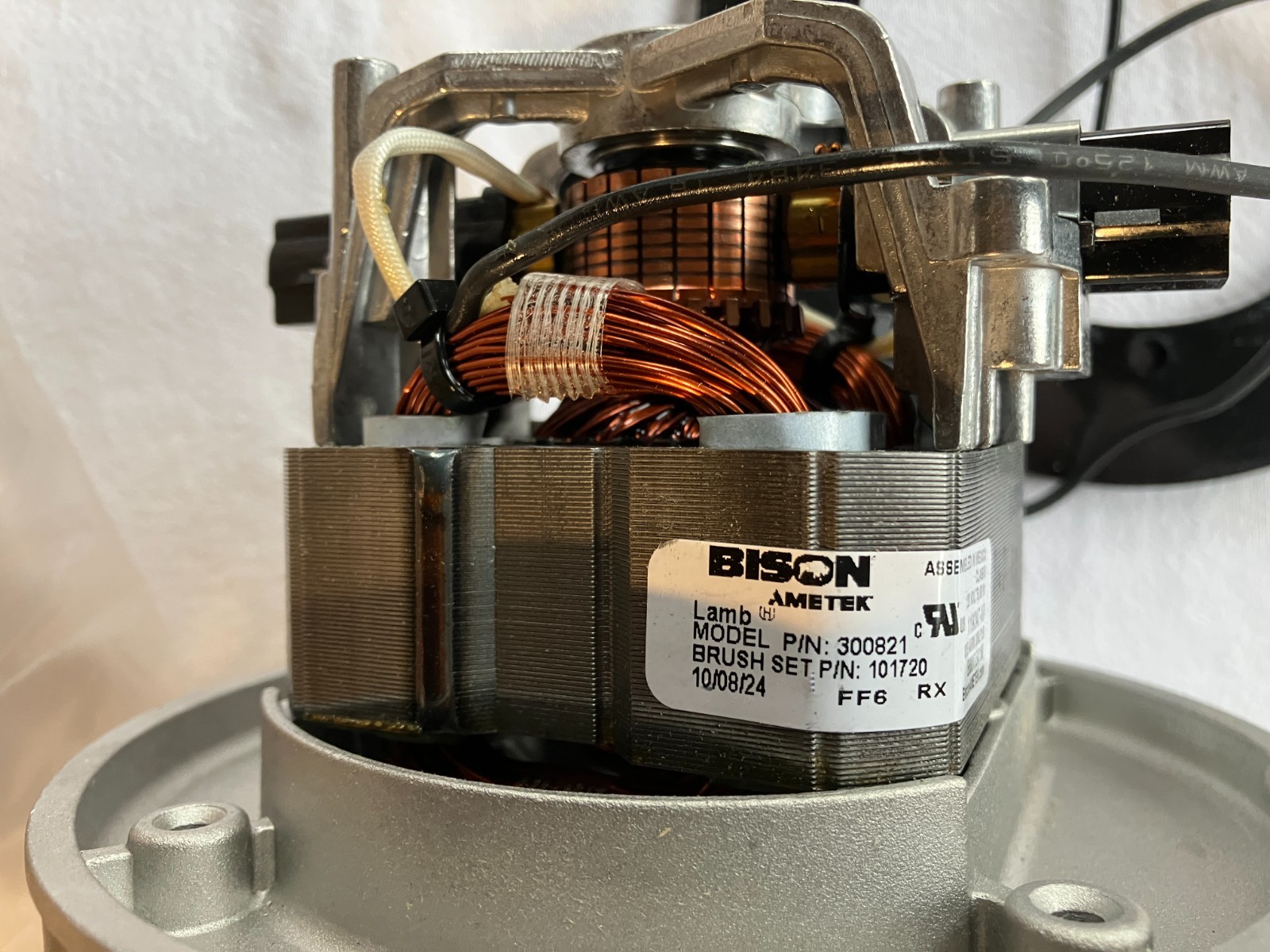 Genuine ProTeam 105162 Backpack Replacement Motor Assembly 120v,119347-07 300821